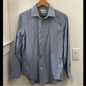 Calvin Klein Men's Blue Dress Shirt